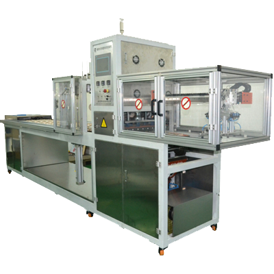 Crawler-type high speed continuous blister sealing machine